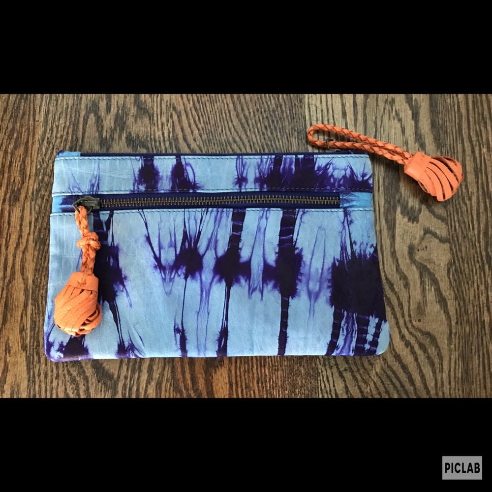 🎉HP💐 LIKE NEW — Jasper & Jeera leather clutch - Picture 2 of 9